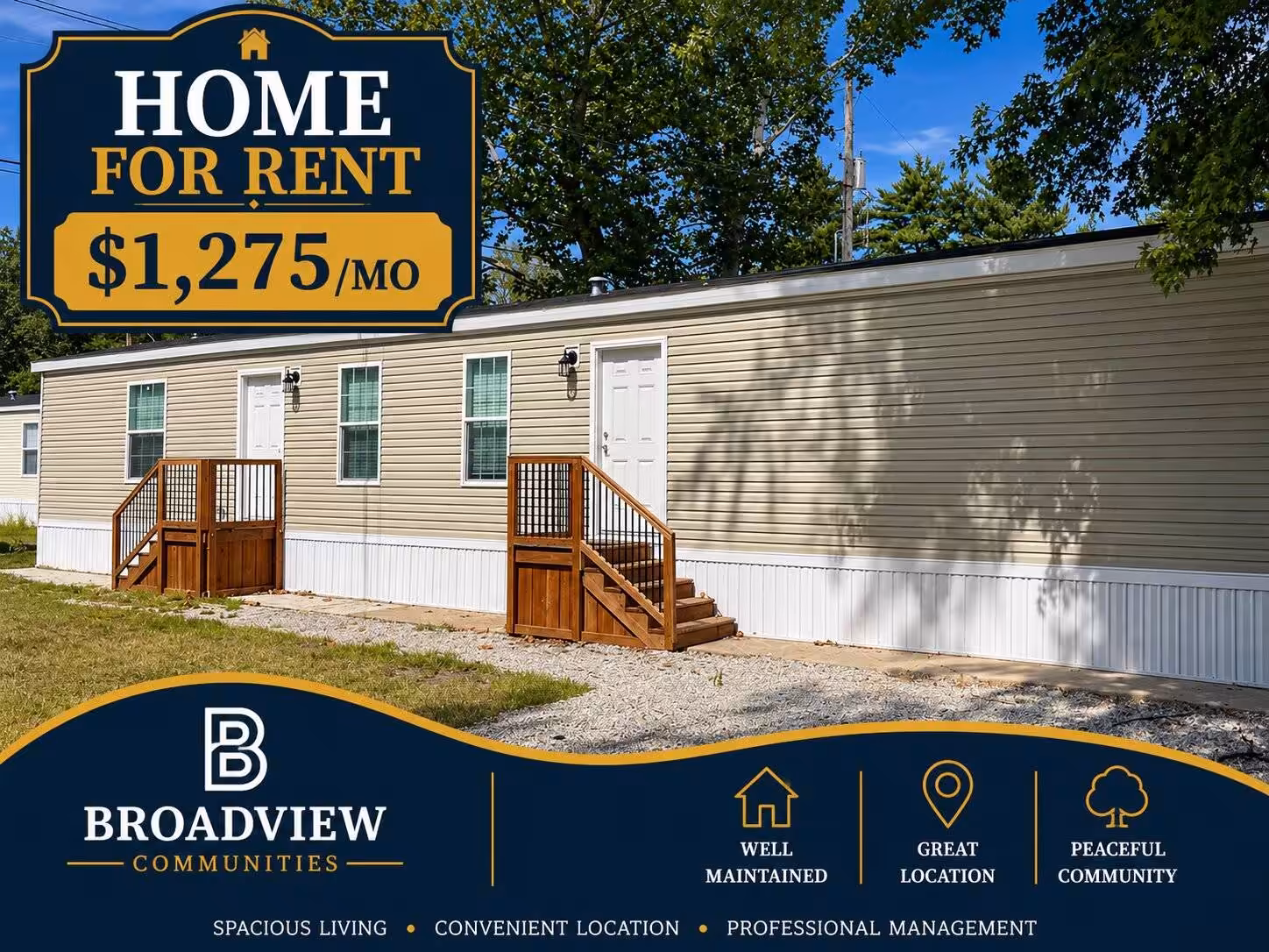 Mobile homes, affordable homes, rent, community, sale