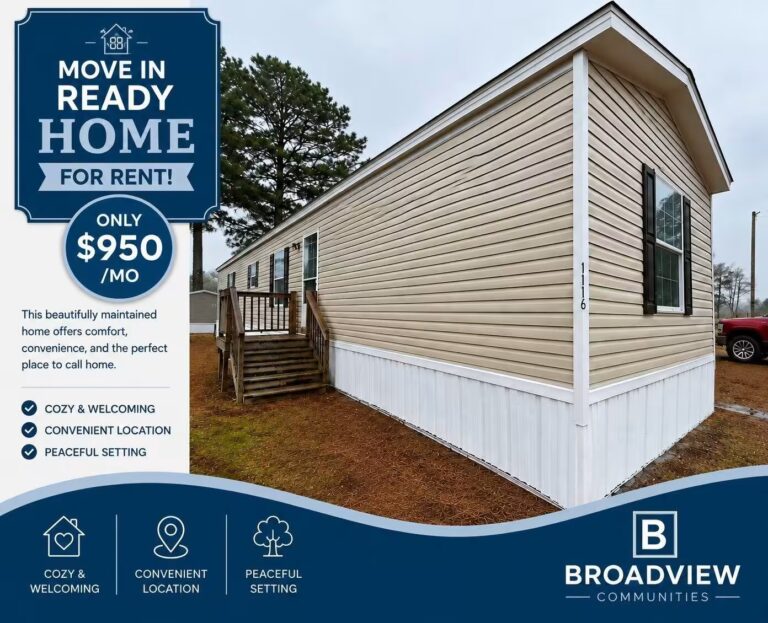 manufactured, rent, affordable homes, community, Mobile homes